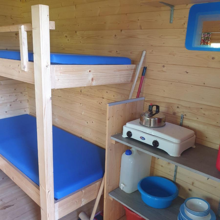 Camping Alkenhaer Appelscha Blokhut Basic Extérieur photo